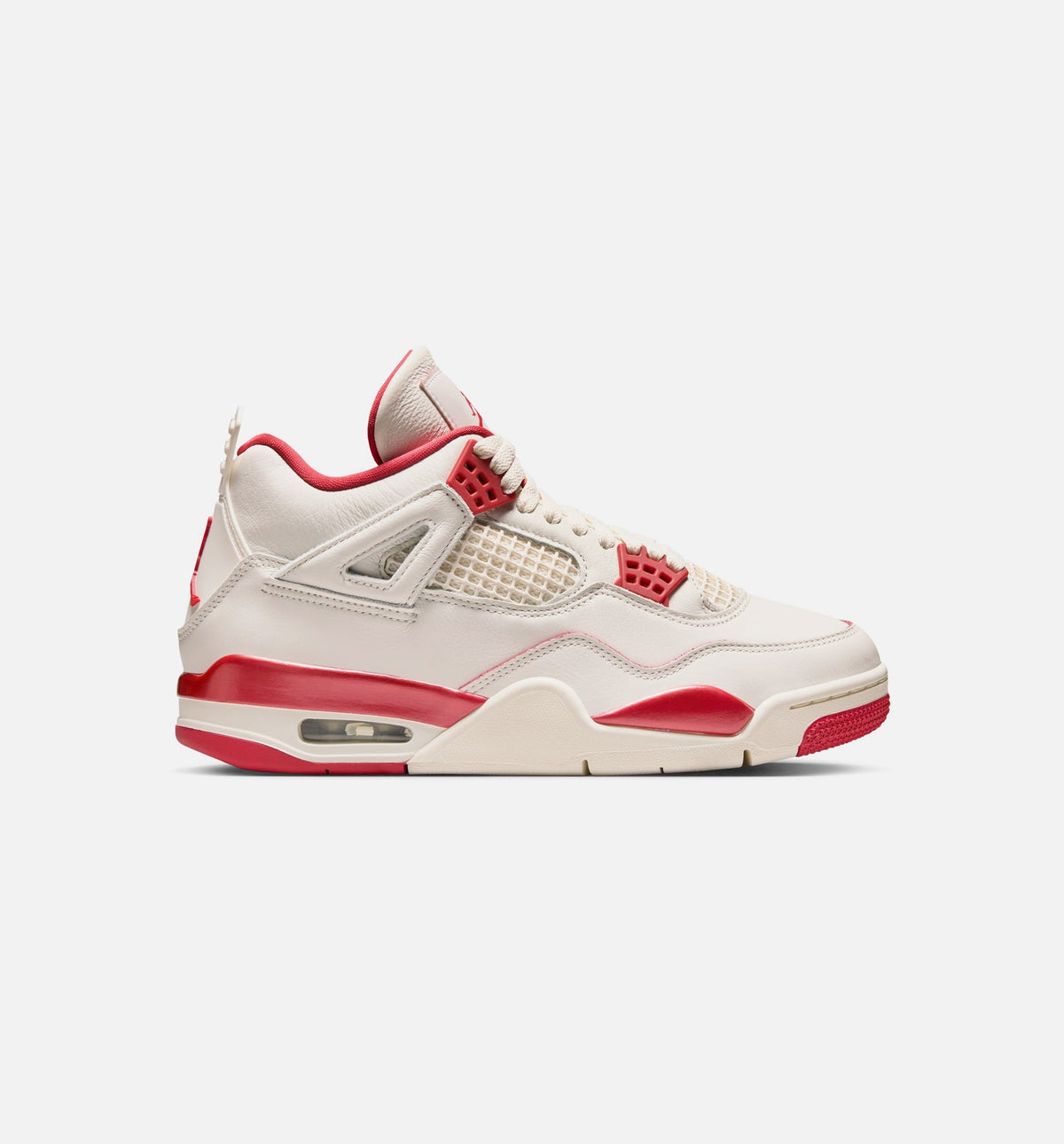 Air Jordan 4 Retro "Valentine's Day" Women's Shoe – Pale Ivory/Sierra Red/Tough Red