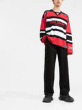 Balmain logo-print jumper