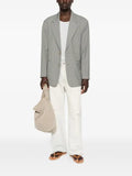 OUR LEGACY Industry check-pattern blazer