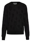 Alexander McQueen skull-pattern sweater