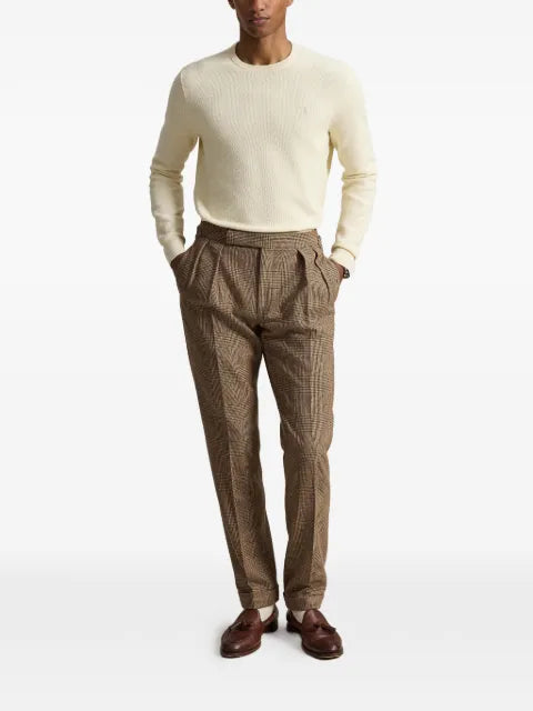 Polo Ralph Lauren Pony mesh-knit sweater