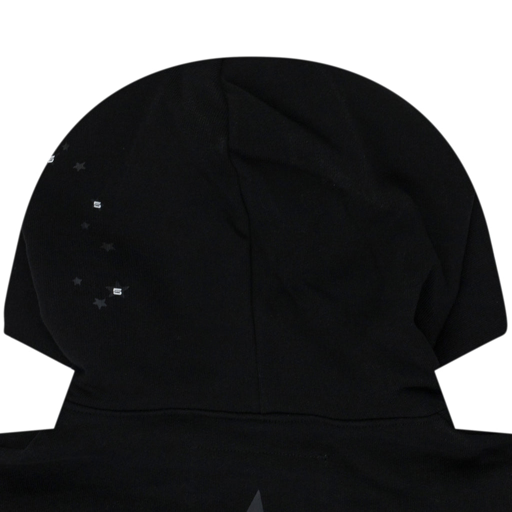 Black Rhinestone Punk V2 Hoodie