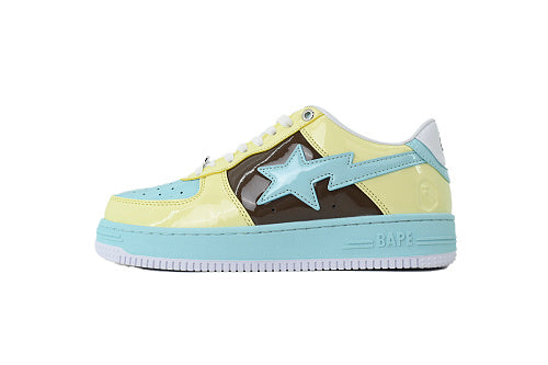 A Bathing Ape Bape Sta Low Yellow Green Brown
