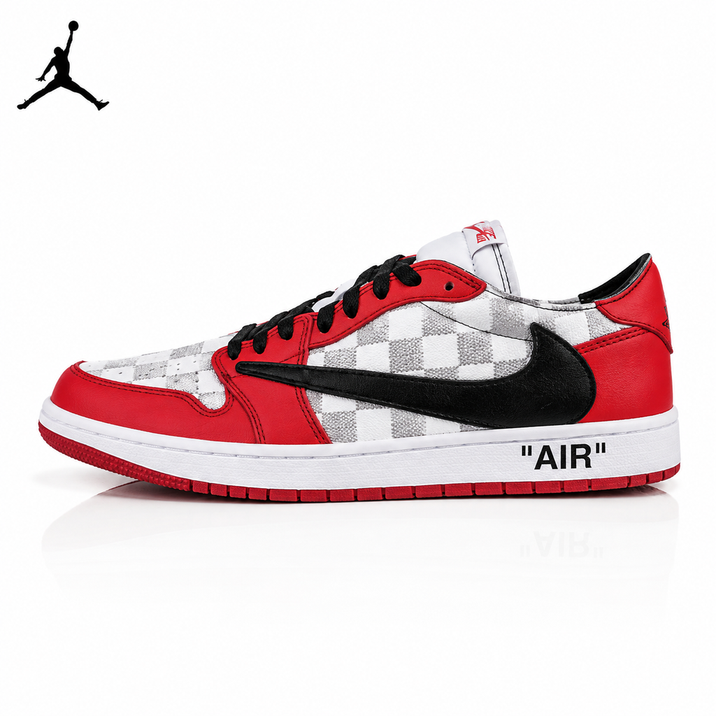 Air Jordan 1 Low Chicago Collaboration Unisex Sneakers DZ2403-006