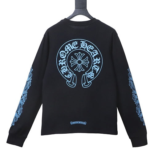Chrome Hearts Horseshoe Long Sleeve T-Shirt Black