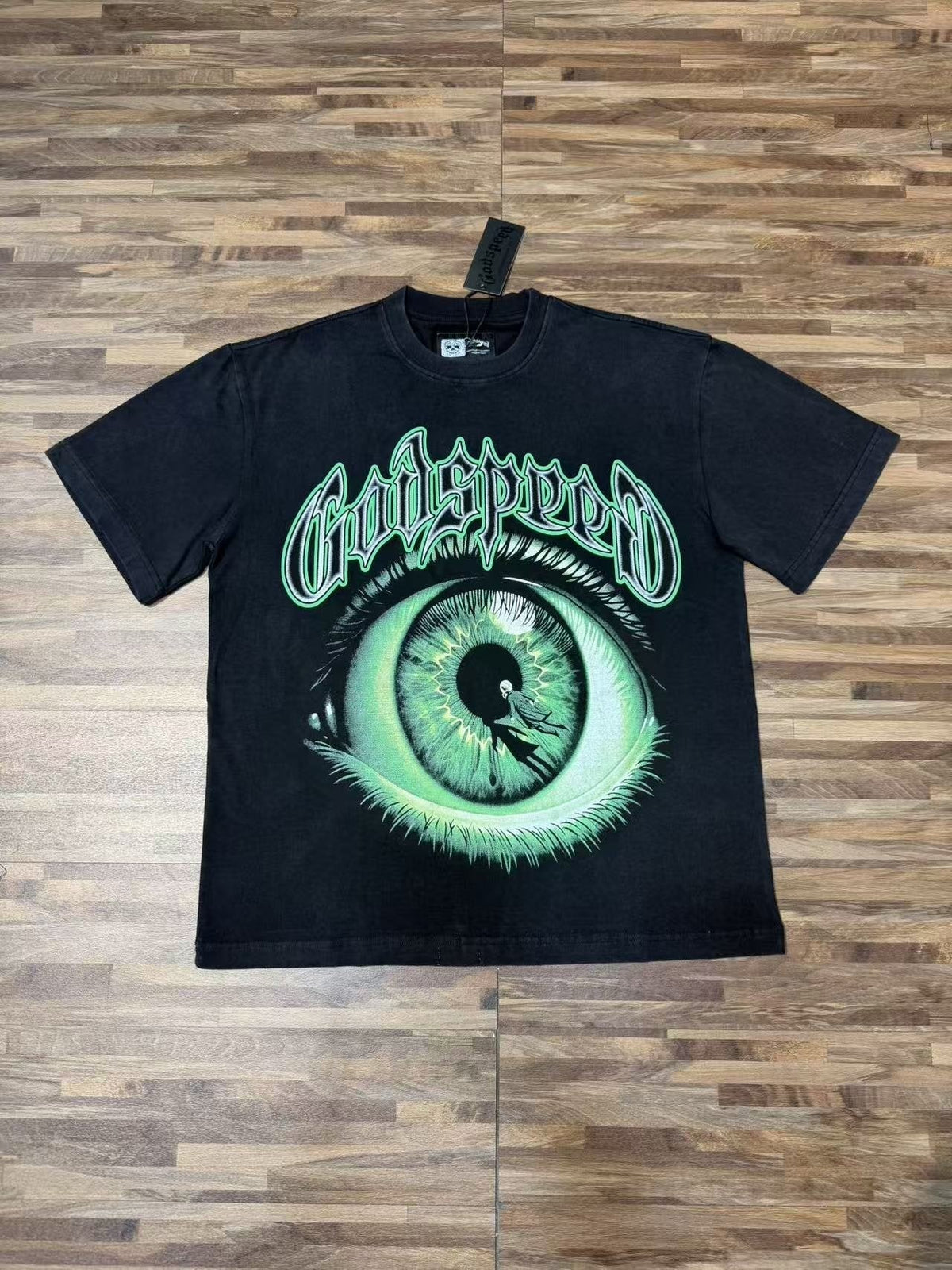 Godspeed Out of Many One Eye Graphic T-Shirt