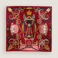 Hermès Carriage and Wheel Silk Scarf